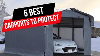 Top 5 Best Carports in 2024🔥 [upl. by Olga]