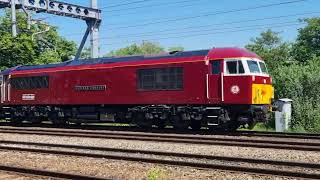 69009  73119 Passing Through Tilehurst East Junction 0Z55 [upl. by Haelak]