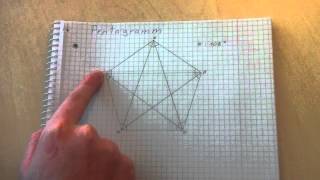 Pentagramm zeichnen  geometrische Figur konstruieren [upl. by Colwin]