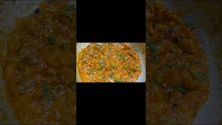 Baingan 🍆 Ka Bharta Recipe  must try the recipe food quickrecipe indianfood recipe cooking [upl. by Tireb]