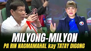 MILYONGMILYON ang MULING NABUHAY ang DUGO ng FILIPINO sa PAGLANTAD ni TATAY DIGONG sa MADLA [upl. by Neehahs804]