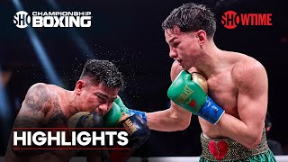 Brandon Figueroa vs Mark Magsayo Highlights  SHOWTIME CHAMPIONSHIP BOXING [upl. by Anavi]