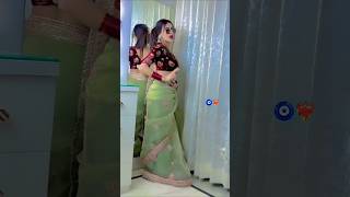 Beautiful pista saree mehroom blouse combo  Rohit fashion club [upl. by Adali]