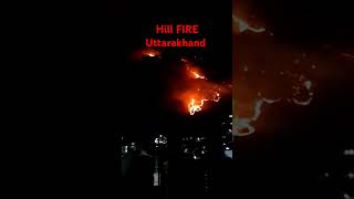 hill fire 🔥 ll uttarakhand ll uttarkashi ll tourism ll plase [upl. by Eilojne]