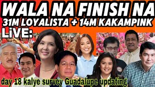 LIVE Loyalista 31M  14M kakampink Finish na ang laban Kalye Survey day 18 Guadalupe Market Area [upl. by Olmstead]