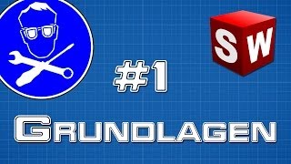 Solidworks Tutorial 1 Grundlagen [upl. by Anirbas]