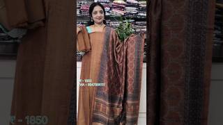 Semi Tussar  Khadi Cotton  Salwar suits [upl. by Gertrudis264]