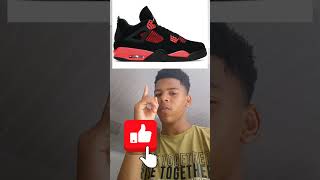 Jordan 4 red or yellow [upl. by Semajwerdna]