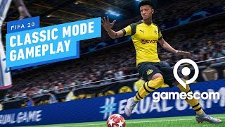 11 Minutes of FIFA 20 Classic Mode Gameplay 4K 60fps  Gamescom 2019 [upl. by Dine]