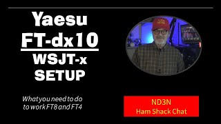 Mastering your FTdx10 with WSJTx for FT8FT4 [upl. by Shani1]