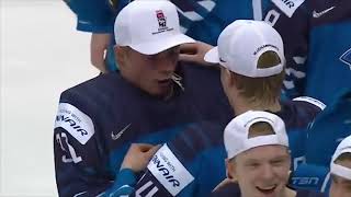 Filip Lindberg Wins Gold At 2019 IIHF World Junior Championship [upl. by Mack151]