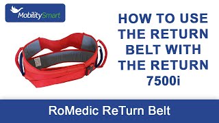 RoMedic ReTurn Belt  How to use the ReTurn Belt with the ReTurn 7500i [upl. by Bent]