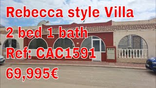 Discover Your Dream Spanish Bolt Home RefCAC1591 69995€ Rebecca Style Villa Abroad [upl. by Serge487]