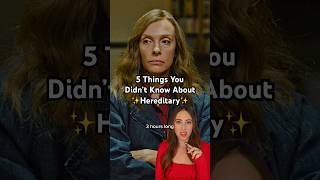 5 Things You Didn’t Know About Hereditary 👀 hereditary moviefacts popculture ariaster [upl. by Anih476]