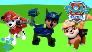 Paw Patrol Animation all Paw Patrol Toys Pups singing english nursery rhymes for kids and children [upl. by Ahsielat442]