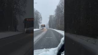 Finland winter started today finland winter shortvideos shorts [upl. by Nollid]