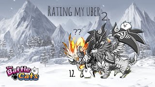 Rating my Uber  battle cats battlecats fyp [upl. by O'Reilly156]