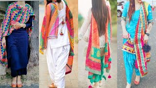 Multi shades Dupatta Collection For WomensBlock PrintBanarsiPhulkari dupatta Designs [upl. by Ainigriv]