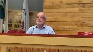 Olympia City Council Meeting July 16 2024 Clark Gilman Speaks on the Importance of Civility [upl. by Rana]