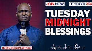 TUESDAY MIDNIGHT BLESSINGS 3RD SEPTEMBER 2024  Apostle Joshua Selman Good Word [upl. by Eylk]