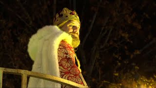 La cabalgata de los Reyes Magos llega a Madrid [upl. by Nitneuq]