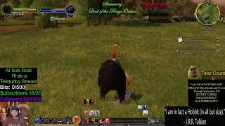 POTEEN OBOWEN Lord of the Rings Online ANGMAR server leveling BEORNING redyellow [upl. by Brady]