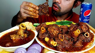 HOW CAN EAT EXTRA SPICY MUTTON CURRY WITH YELLOW RICE hungryPIRAN [upl. by Salomi]