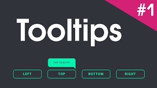 Tooltips  Pure HTMLCSS Tooltips  CodePen  1 [upl. by Enajiram]