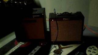 Reverend Hellhound vs Fender Blues Junior [upl. by Akcemat]