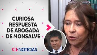 quotESTÁ ARRUINADOquot La curiosa respuesta de abogada de Monsalve sobre su posible medida cautelar [upl. by Iffar]