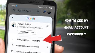 How to know your gmail account password if you forgot [upl. by Toinette829]