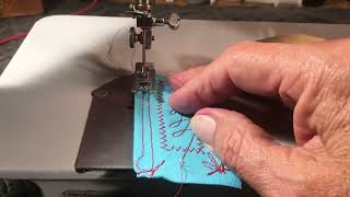 How to wind a bobbin on a Singer touch n sew Model 603e For Heidi Joe Weeks Video 212 [upl. by Atik]