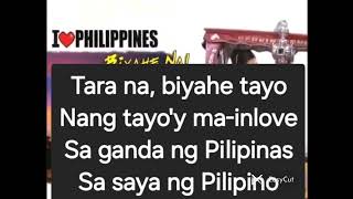 Tara na byahe tayo Lyrics Regine Velasquez [upl. by Bottali]