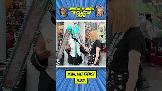 Chainsaw Miku Cosplay at NYCC miku hatsunemiku cosplay chainsawman nycc denji cosplayer [upl. by Etnoel]