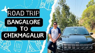 Road Trip  Bangalore to Chikmagalur  Route Details  Travelling with Kids  Jeep Compass Drive [upl. by Ayle433]