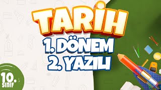 10 Sınıf 1 Dönem 2 Yazılı Hazırlık I Tarih [upl. by Pedaiah]