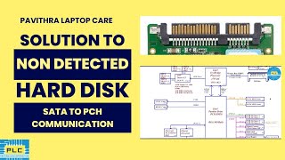 LAPTOP REPAIR  YOUR HARD DISK IS NOT DETECTED HERE IS THE SOLUTION SATA TO PCH COMMUNICATION [upl. by Are]