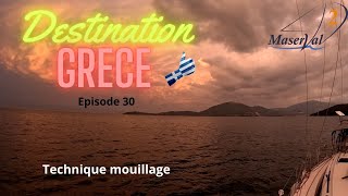 GrÃ¨ce 2023 Ep 30  Golfe dAmvrakikos et technique mouillage [upl. by Calderon839]