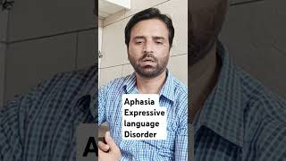 Aphasia Expressive Language Disorder [upl. by Gonagle445]