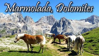 Marmolada Dolomites Italy [upl. by Schrader]