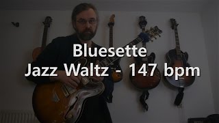 Bluesette  Backing Track  Playalong  Jazz Waltz  147 bpm [upl. by Heber531]