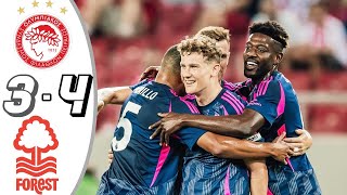 Nottingham Forest vs Olympiacos43 All Goals amp Highlights  Friendly Match 2024 [upl. by Acila]