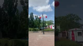 Inside the laronde sixflags laronde montreal rollercoaster themepark music [upl. by Suivatco873]