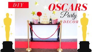 DIY STANCHIONS  DIY OSCARS PARTY DECOR [upl. by Florine]