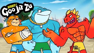 The Goo The Bad The Squishy ⚡️ HEROES OF GOO JIT ZU  Full Episode  Cartoon For Kids [upl. by Oisinoid]