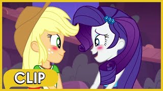 Rarity amp Applejack Reconcile  Rescuing the Girls  MLP EG Rollercoaster of Friendship [upl. by Enilesoj105]