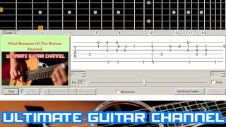 Guitar Solo Tab What Becomes Of The Broken Hearted Jimmy Ruffin [upl. by Chappelka15]