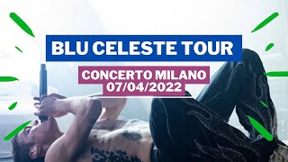 CONCERTO DI BLANCO  BLU CELESTE TOUR I VIDEO DELLA SERATA Milano 070422 [upl. by Kiona274]