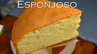 BIZCOCHUELO ESPONJOSO receta facil [upl. by Annaohj]