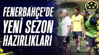 Fenerbahçe Jose Mourinho Yönetiminde Çalışmalarını Sürdürüyor [upl. by Helaine]